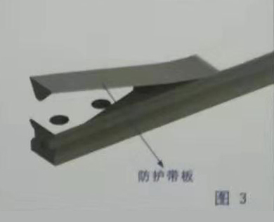 平面磨床防护带板